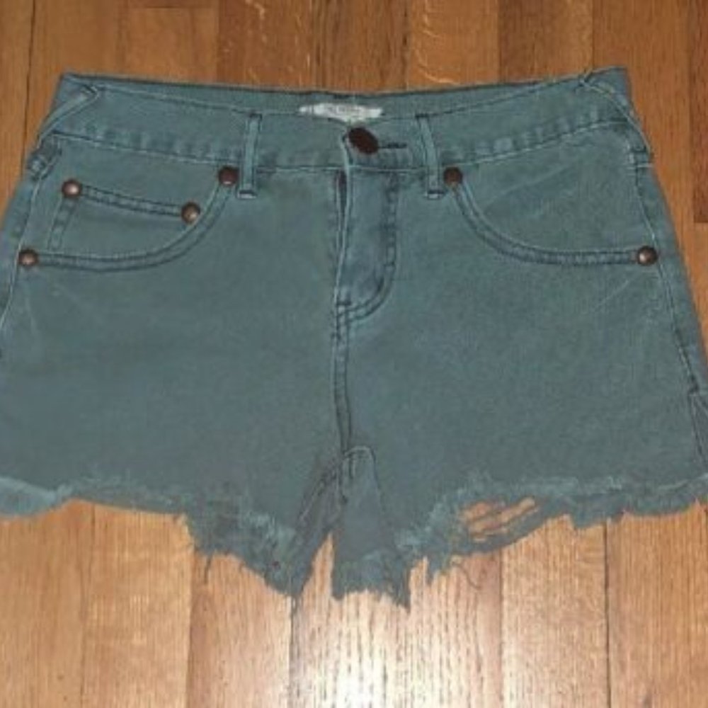 Free People NWOT denim shorts